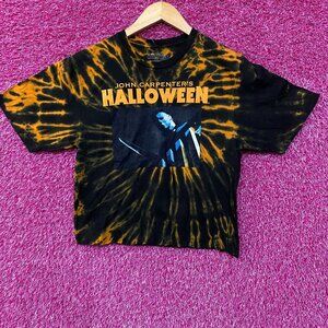 John Carpenter's Michael Myers Halloween tie dye T-Shirt Small